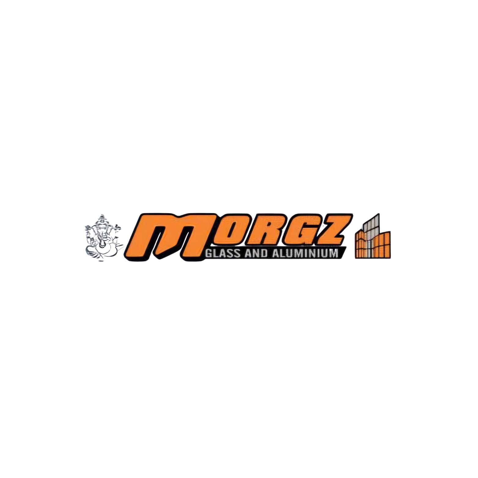 Morgz Glass and Aluminum logo
